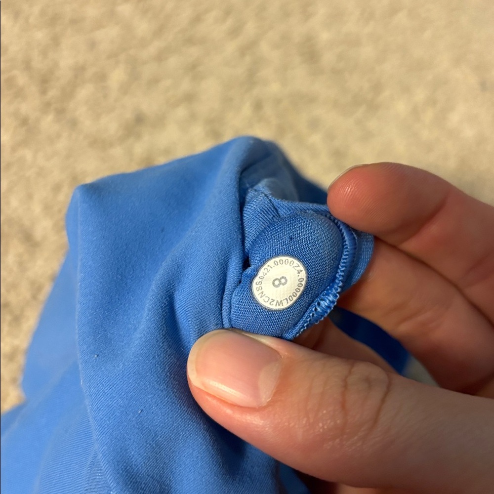 Lululemon Wunder Train Longline Bra *Medium Support, C/D Cup Blue Nile W2CNSS - Picture 6 of 6